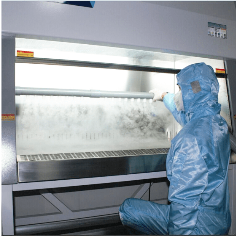 潔凈室氣流流向測試