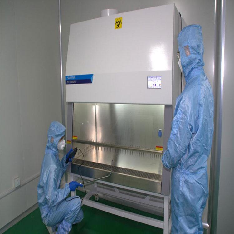 生物安全柜流入氣流測試